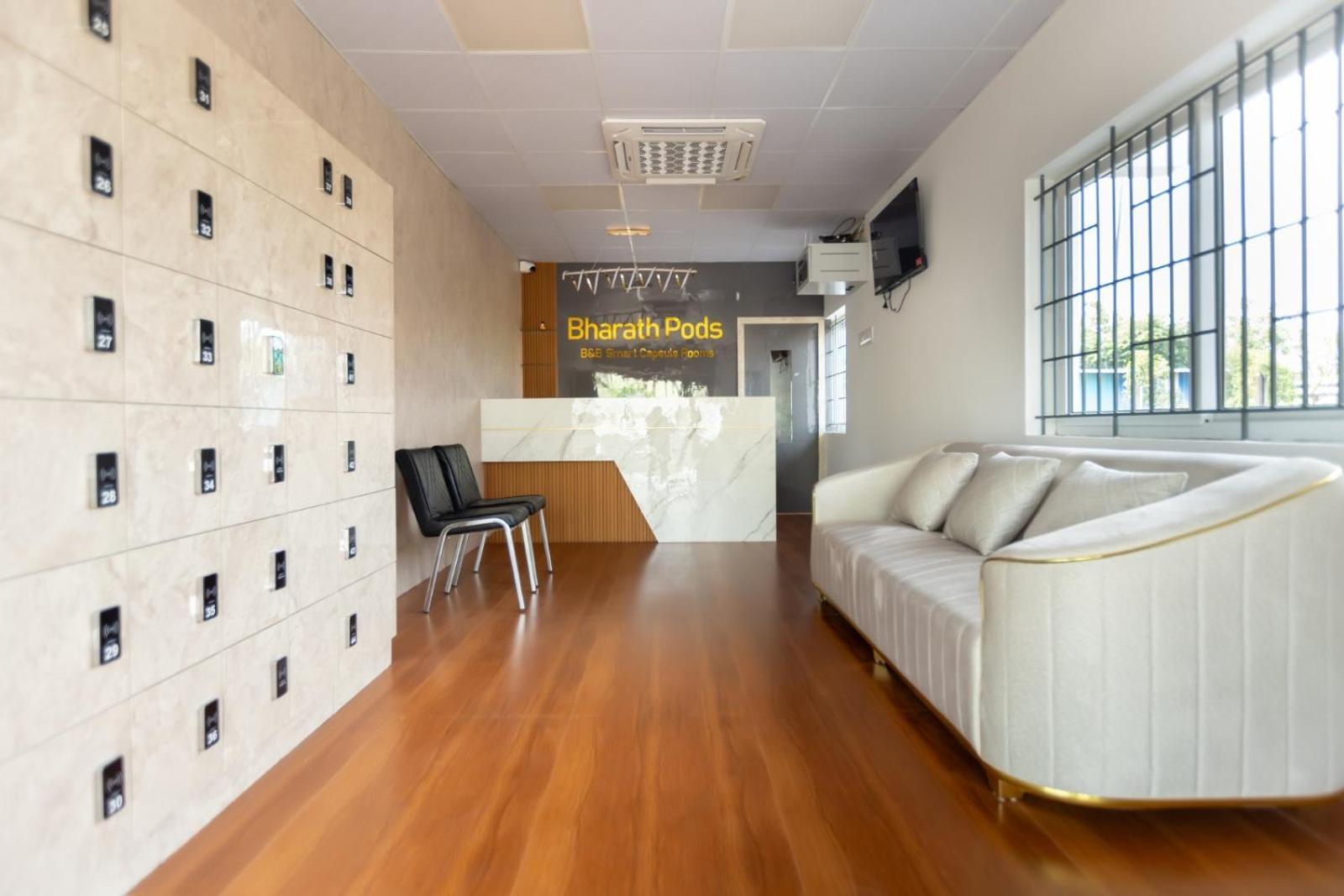 Bharath Pods Bed & Breakfast Coimbatore Ngoại thất bức ảnh